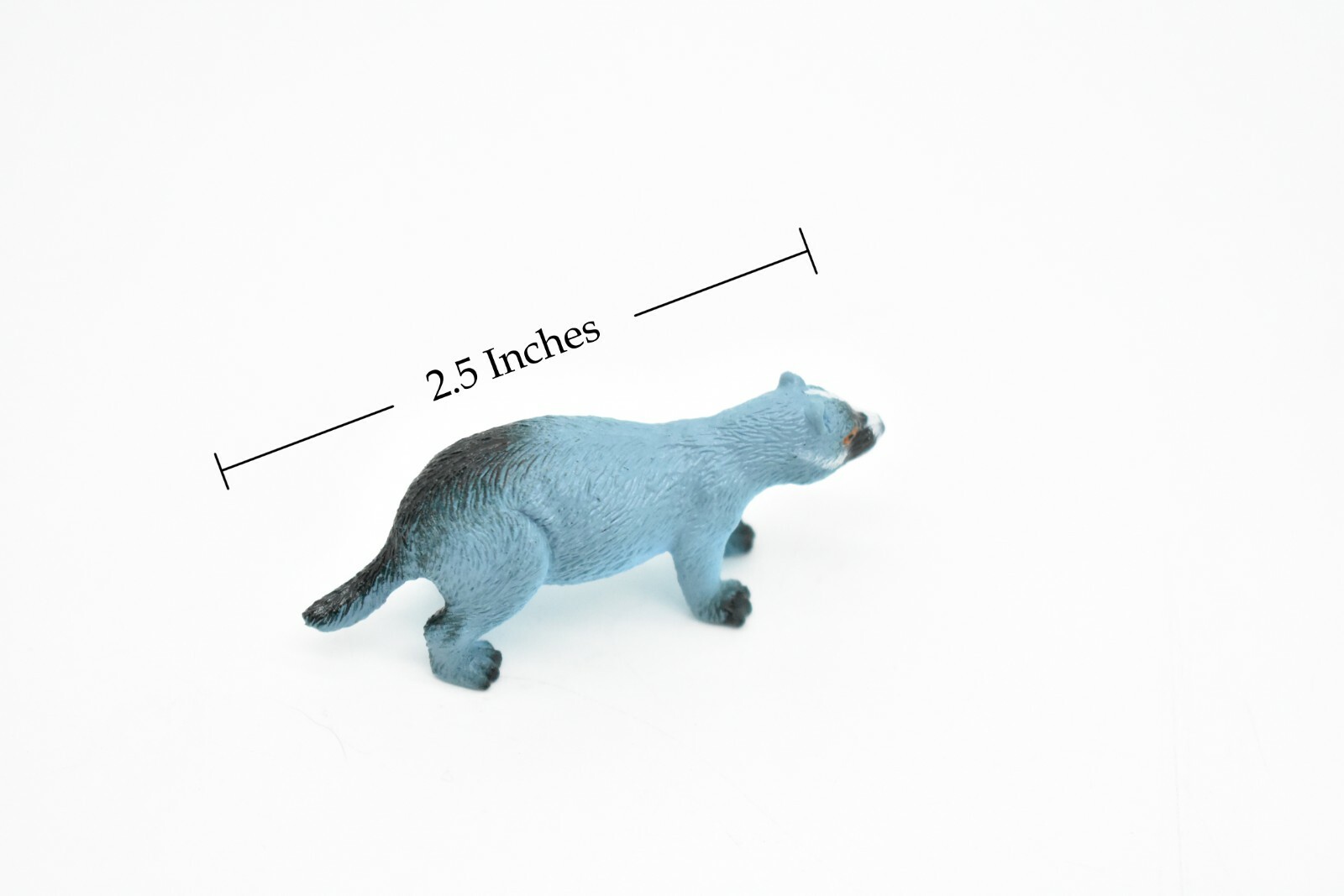 Badger, Very Nice Plastic Animal, Educational, Gift, 2 1/2 ” CWG107 B237