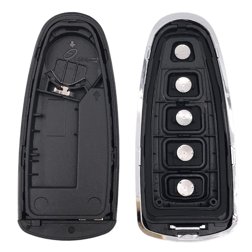 Replacement Key Fob Cover Case fit for Ford Edge Escape Explorer s, black
