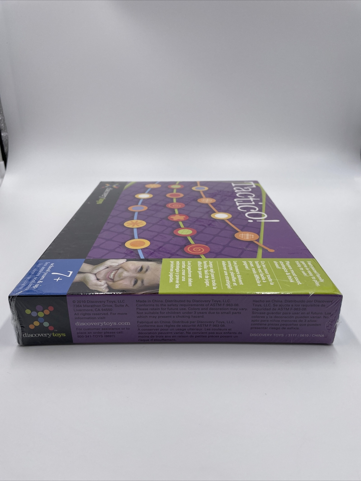Tactico! Strategy, Thinking Skills, Math Board Game by Discovery Toys (2010) NEW