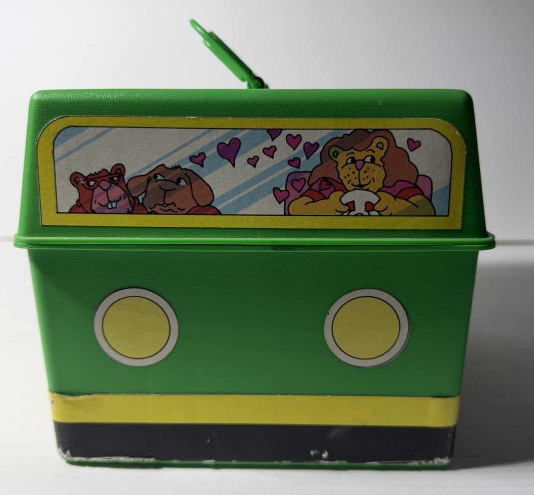 Vintage Sweet Pickles Preschool Program Learning Case Activity Bus Full w/ Cards