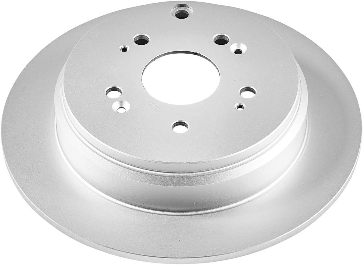 Power Stop JBR1158EVC Rear Evolution Genuine Geomet Coated Brake Rotor For 2007