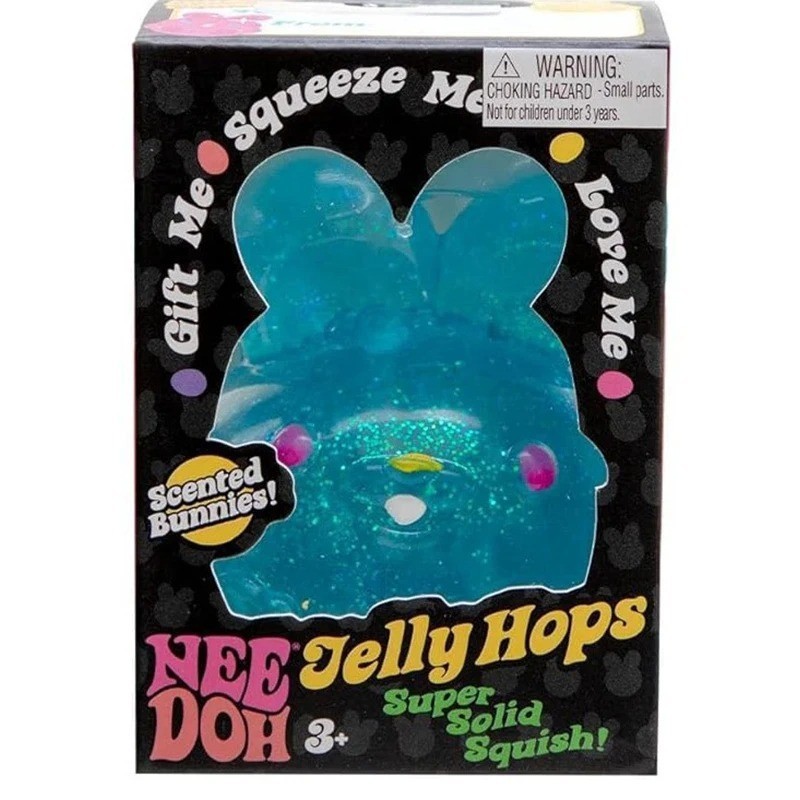 Jelly Hops Scented Easter Super Solid Squish Bunny rabbit Stress Toy