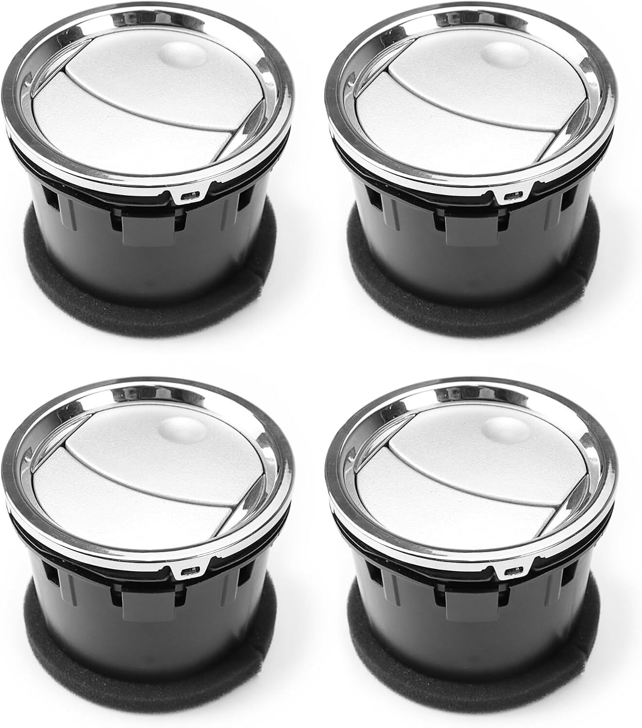4PCS Dashboard Air Conditioning AC Heater Vent Compatible with Ford F150 2004…
