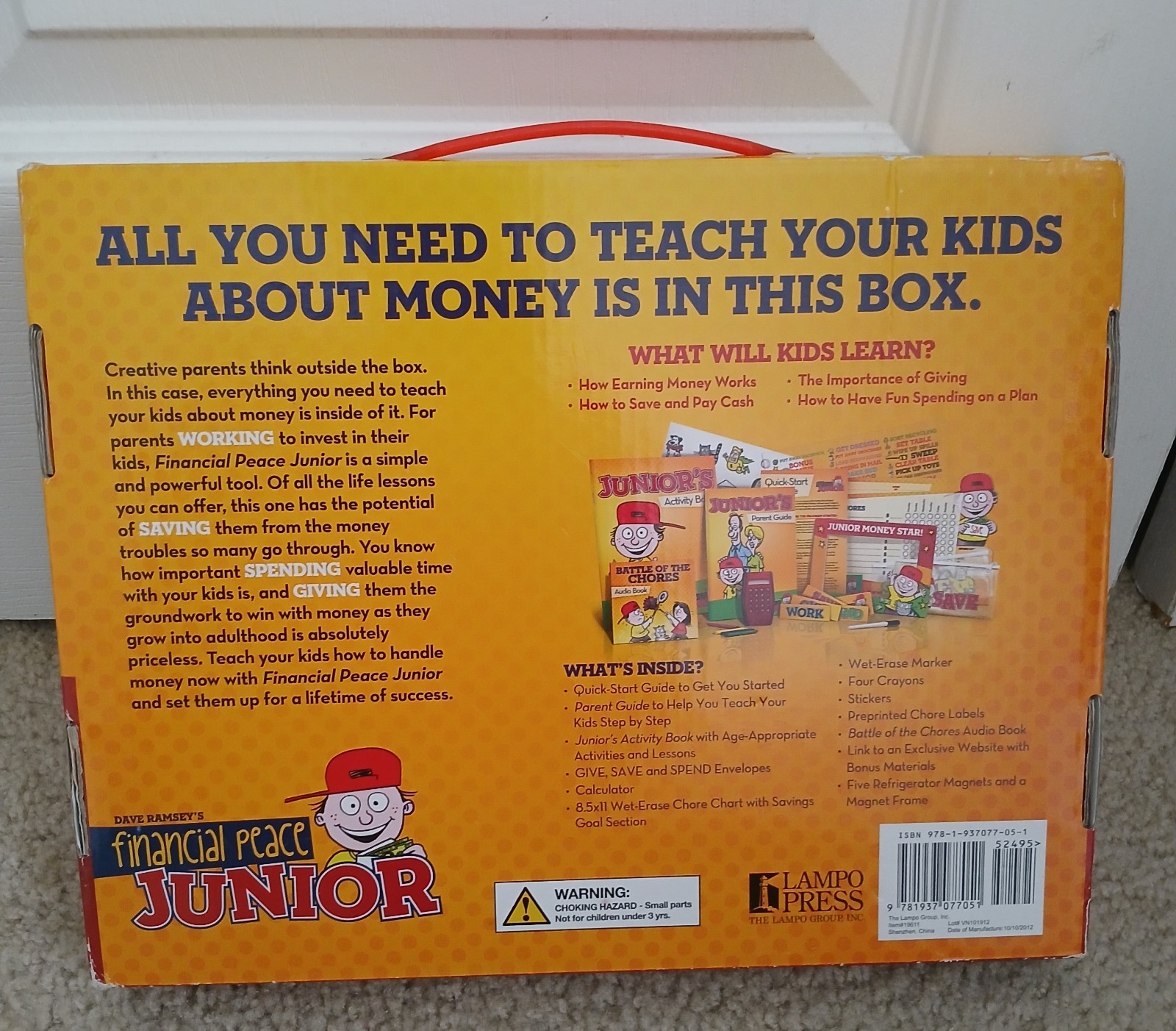 Dave Ramseys Financial Peace Junior Kids Edition Ages 3-12