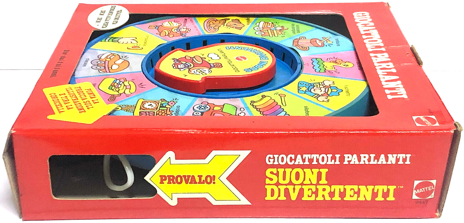 Talking Toys Funny Sounds Working by Mattel 1984 Made in Italy