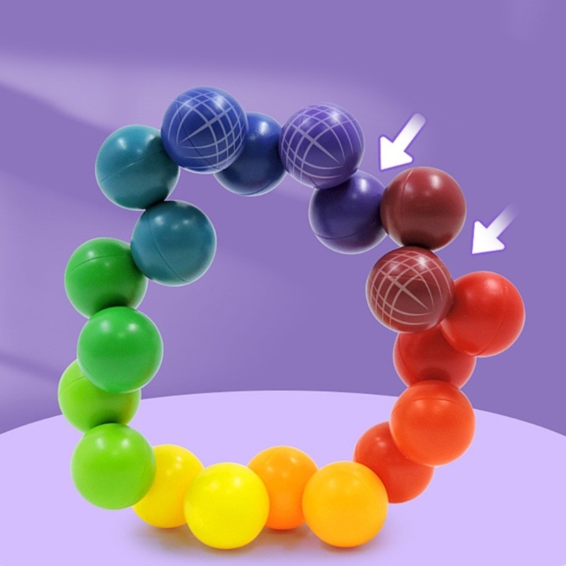 Anti Stress Puzzle Ball Twist Squeeze Brain Teaser Game for All Ages
