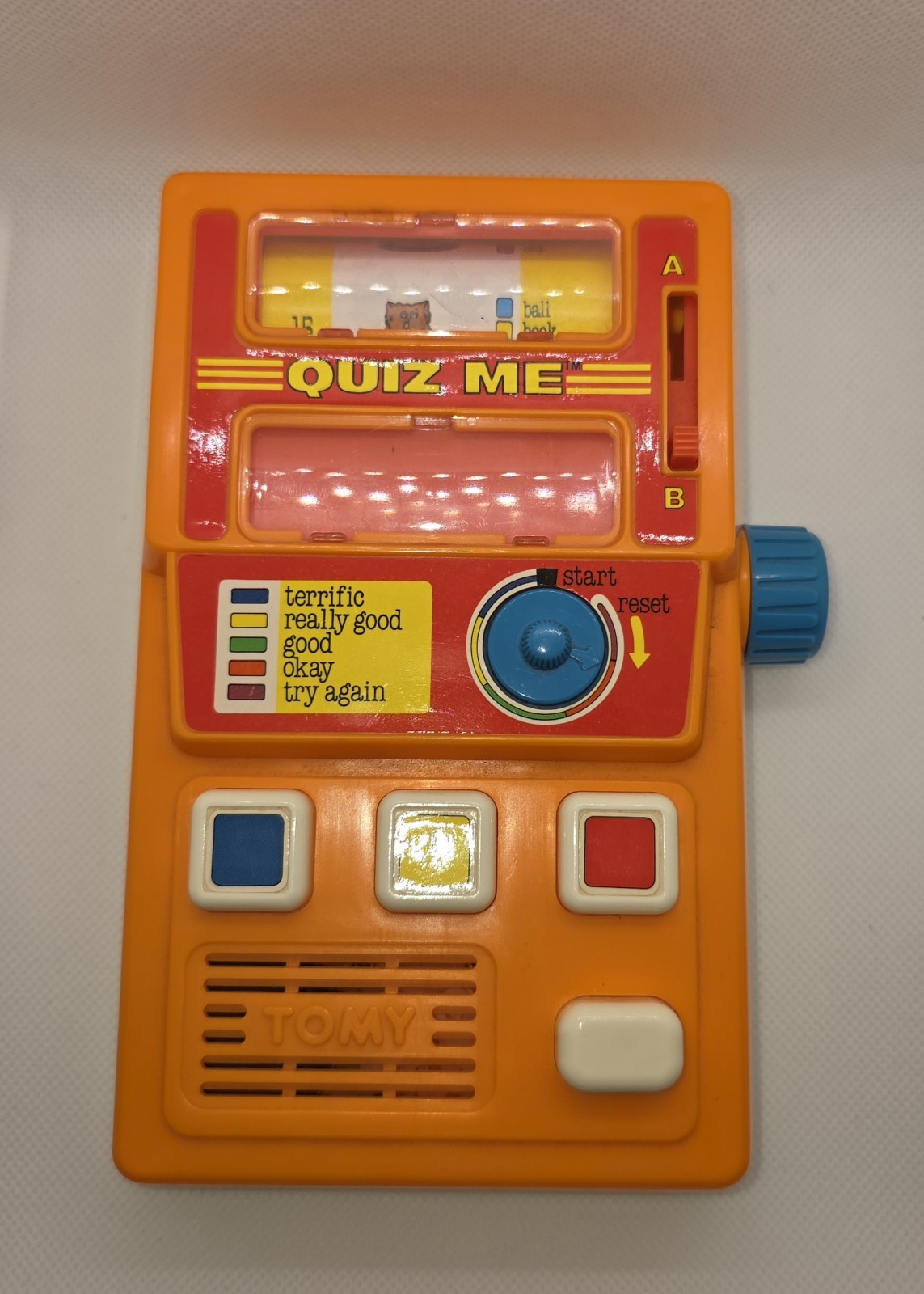 Tomy Quiz Me – Vintage 1980s Educational Counting Game – Tested And Working