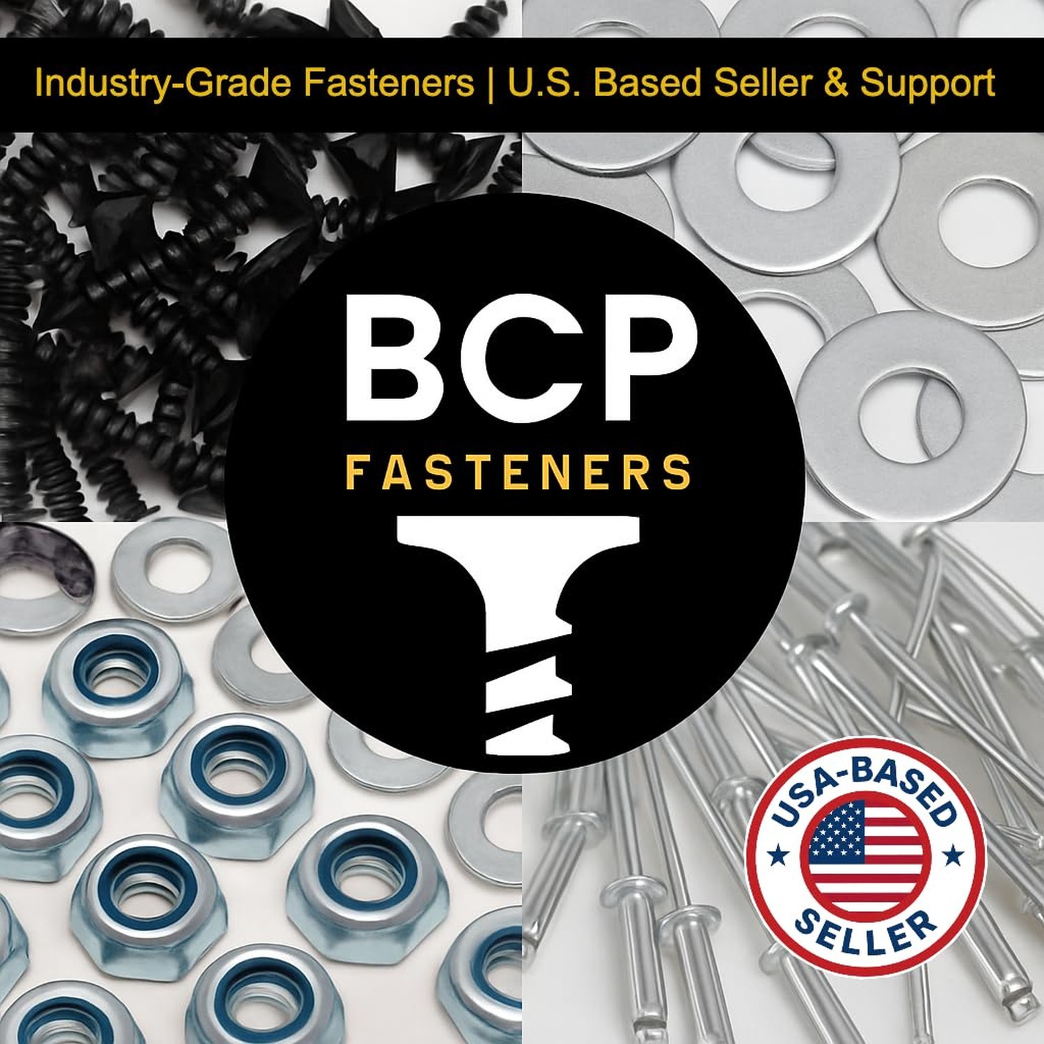 BCP Fasteners 50 Pack #8 x 3/4″ 304 Stainless Steel Fender Washers (BCP561)