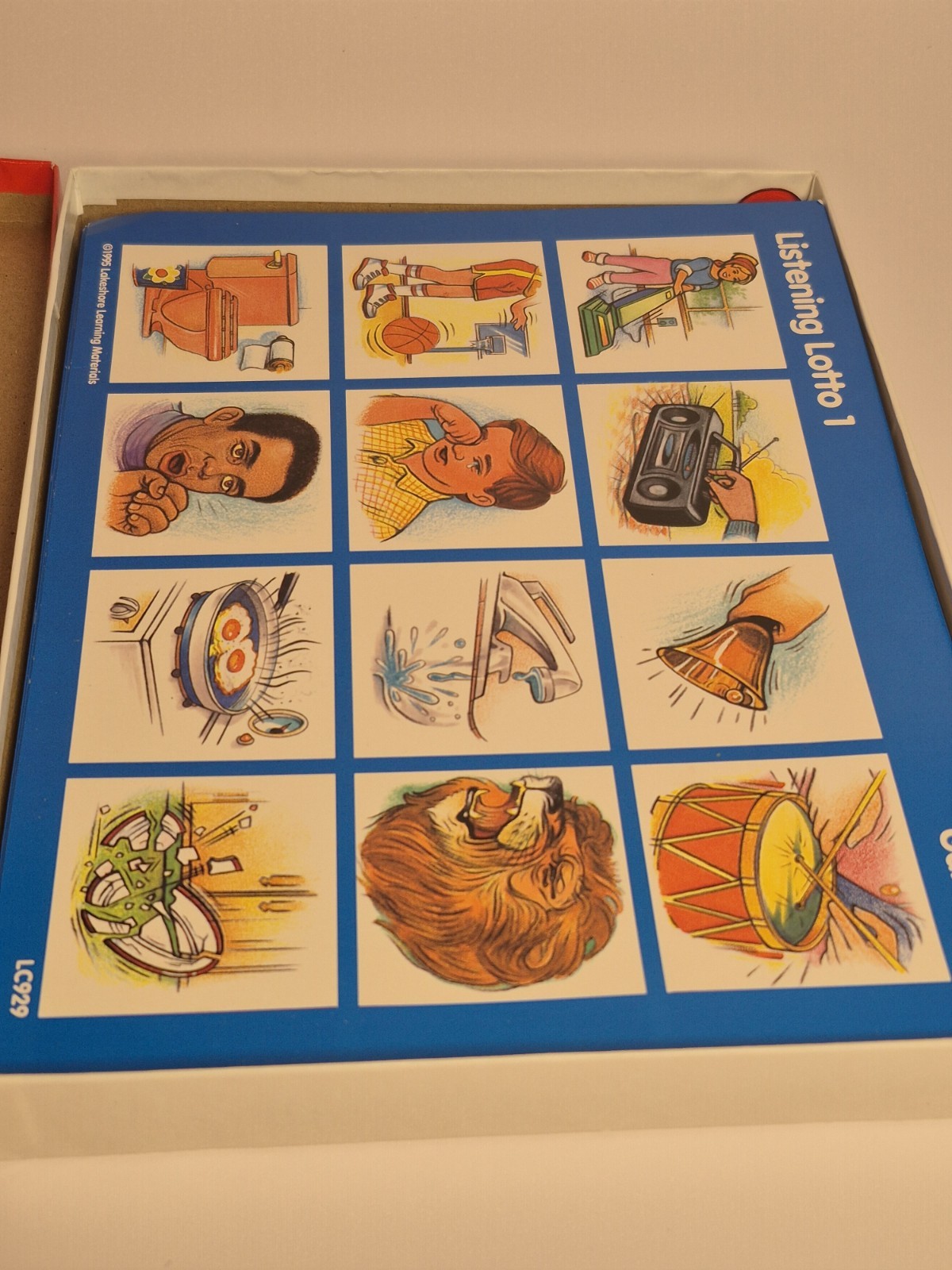 Lakeshore Learning Materials Listening Lotto Game Vintage 1992