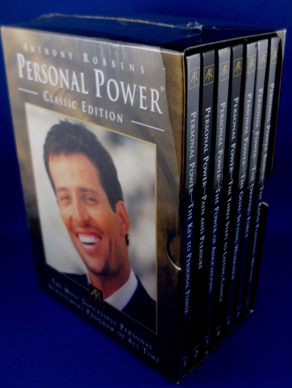 New (NU) ANTHONY ROBBINS Personal Power 7 Days CD Boxed Set (5 SEALED) – In Aus