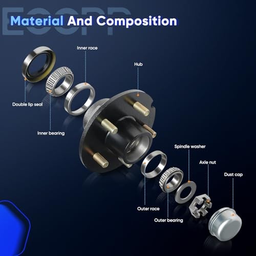 ECCPP Wheel Bearing and Hub Assembly For VW For Beetle CC For Golf For GTI For