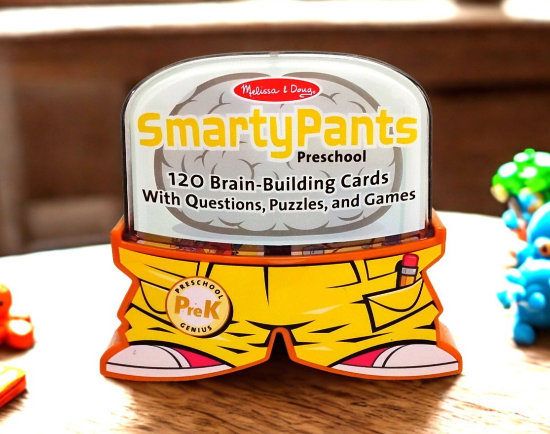 NEW Melissa & Doug Smarty Pants Preschool Genius 120 Brain Building