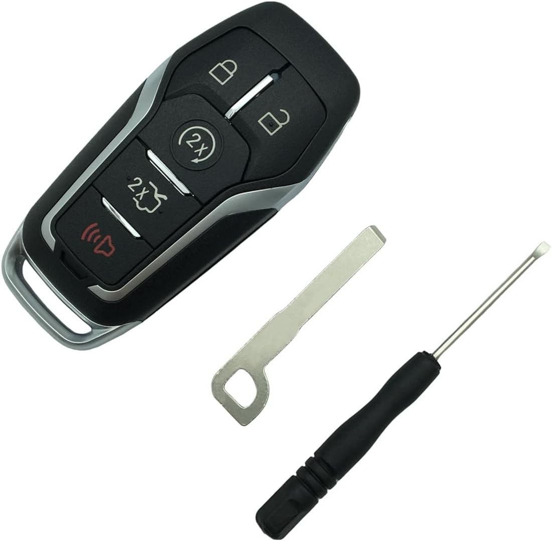 Replacement Keyless Entry Remote Control Key Fob Shell Case Fits for Ford Mustan