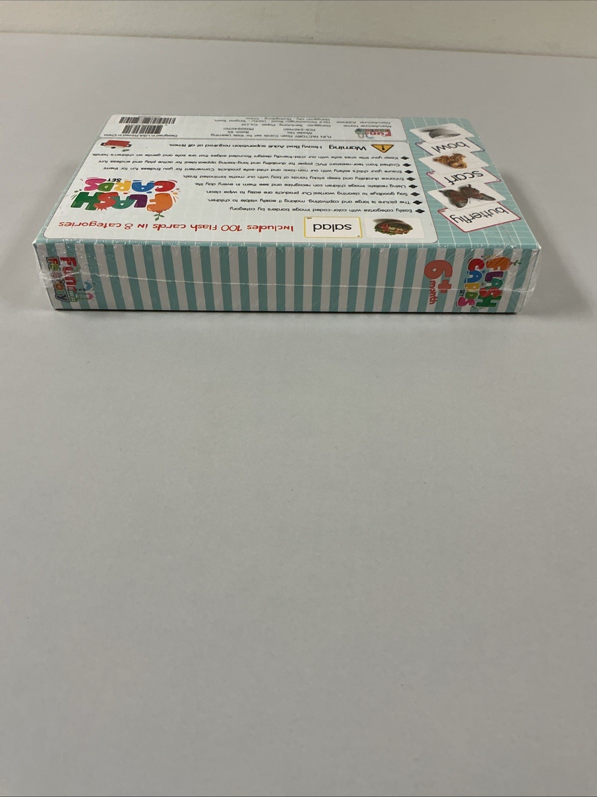 NEW Educational Flash Cards Set For Kids Ages 6mo+ 100 cards Included