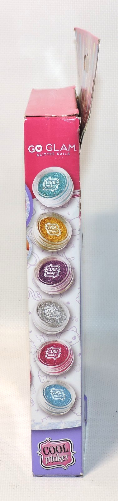 Cool Maker Go Glam Glitter Nails DIY Kids Shimmer Activity Kit 5 Manicures, NEW