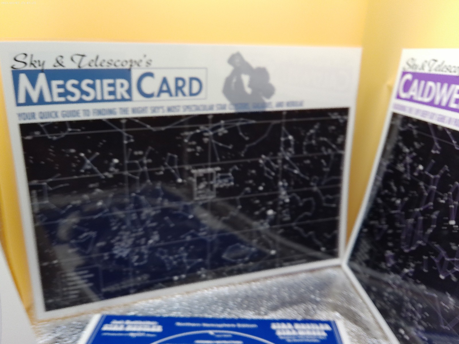 Jack Horkheimer Star Hustler wheel Messier cards astronomy lot 4 vintage