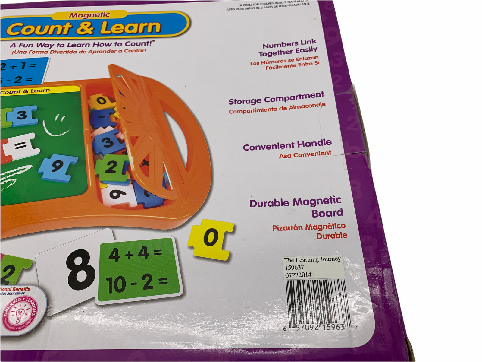 The Learning Journey Magnetic Count & Learn A Fun Way To Learn How To Count NEW