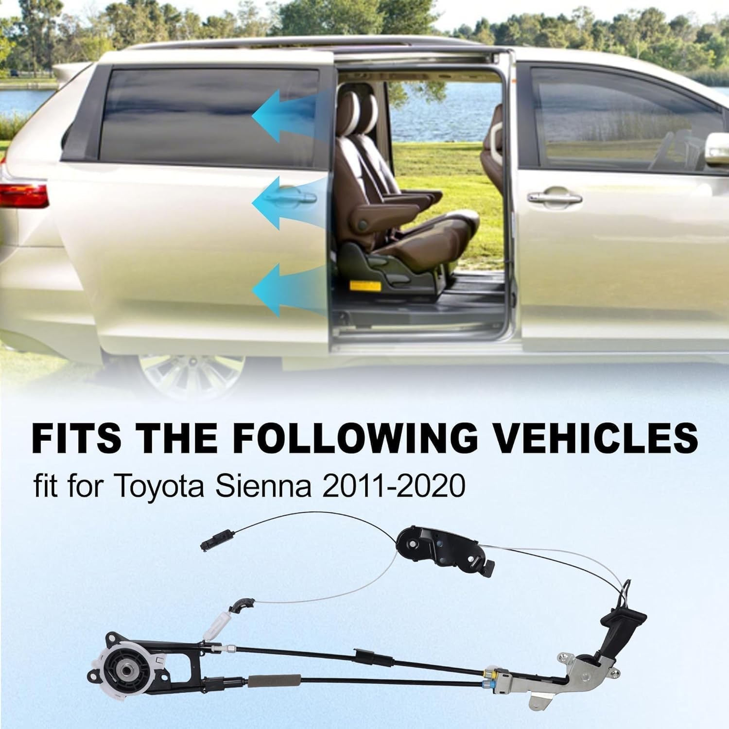 85015-08010 Passenger Right Electric Sliding Door Wiring Harness for 2011-2020