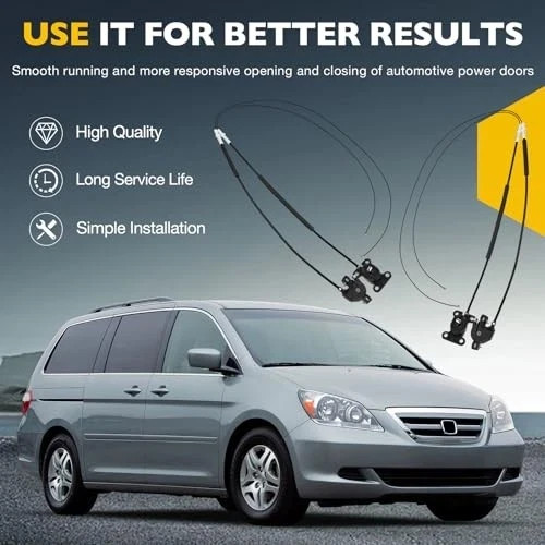 Left & Right Power Sliding Door Cable Kit W/O Motor Fit for Honda Odyssey