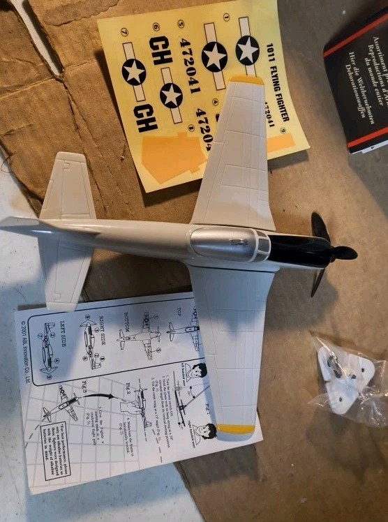 Ok Toys Flying Fighter Airplane Hanging