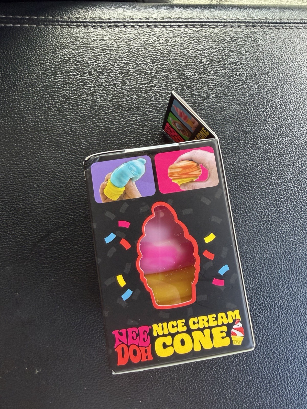 Pink Needoh Nice Cream Cone New in Box Ice Cream Squish toy