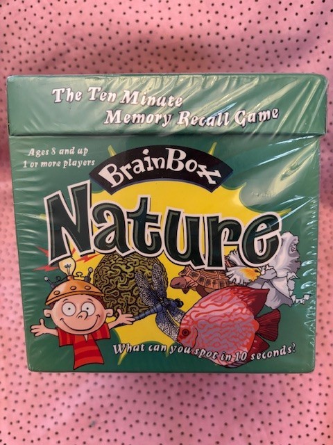 University Games BrainBox Nature Memory Challenge Game (55 CARDS) NEW Free Ship