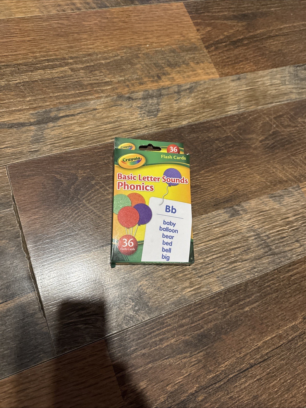 Crayons Flash Cards Basic Letter Sounds and Phonics