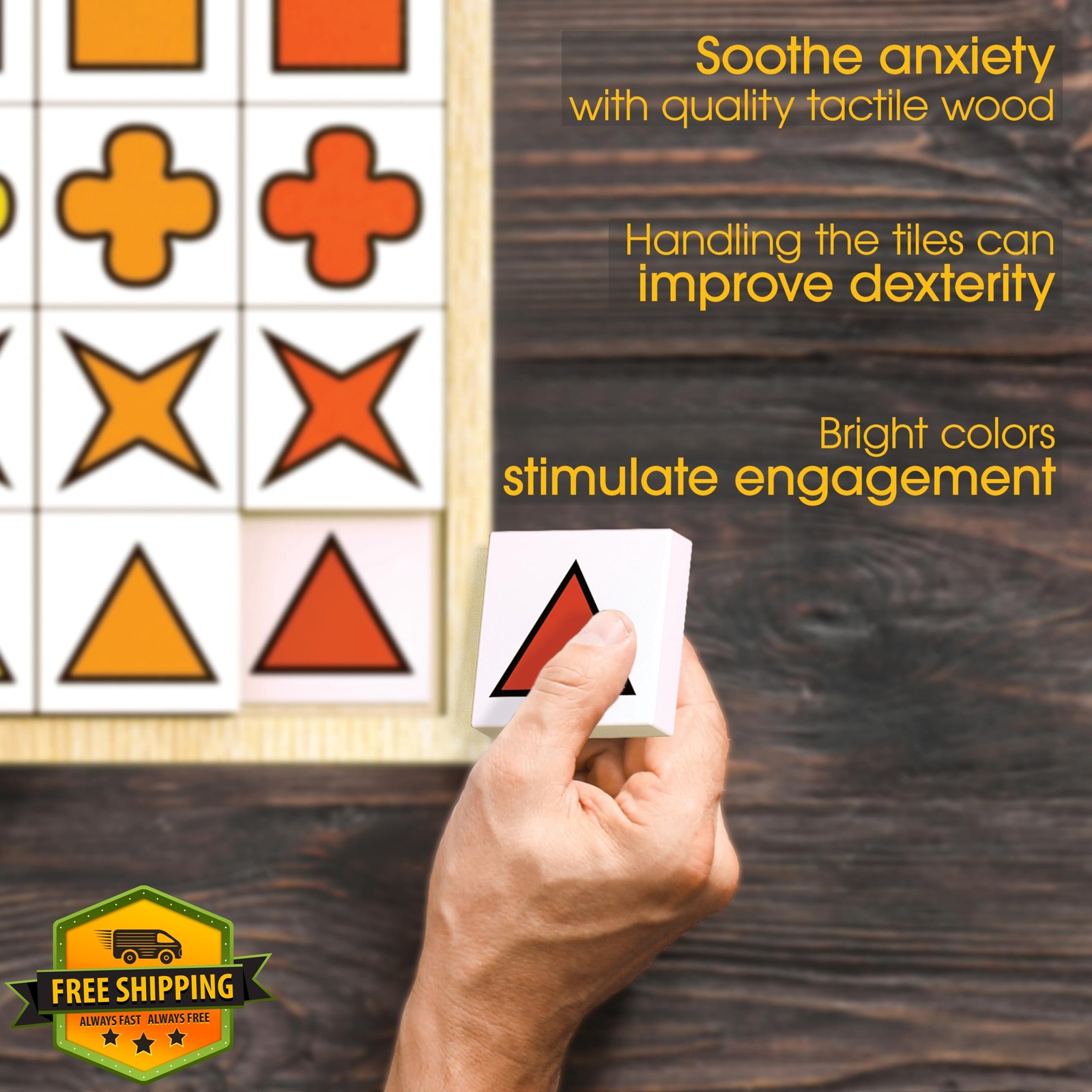 Keeping Busy Match Shapes Dementia Toy