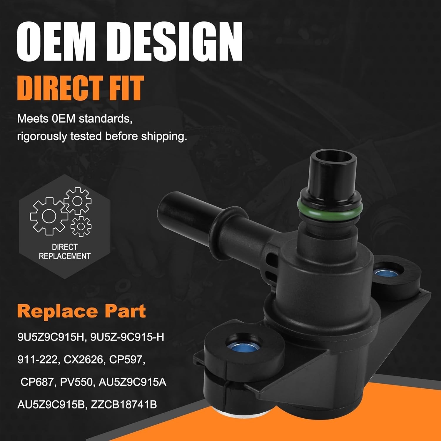 Vapor Canister Purge Solenoid Valve Emission For Ford Edge Escape Explorer F1…