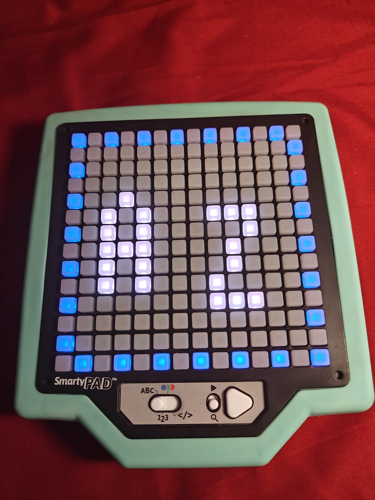 Smarty PAD Interactive Tablet LED Lights Device English & Spanish ABC 123 Learn