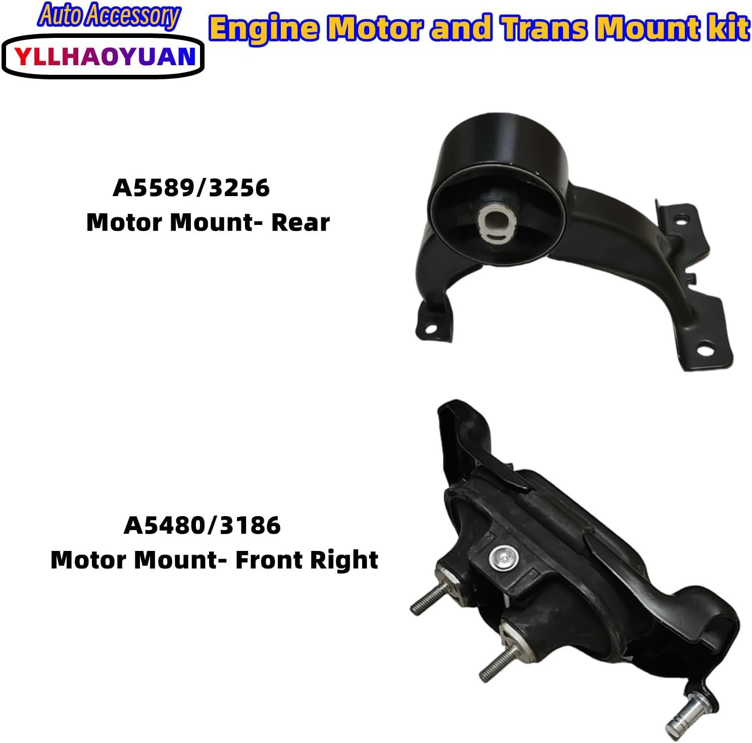 Engine Motor Mount 4pcs for 2011-2017 Do-dge Grand Caravan 3.6L 2012-15 Ram C…
