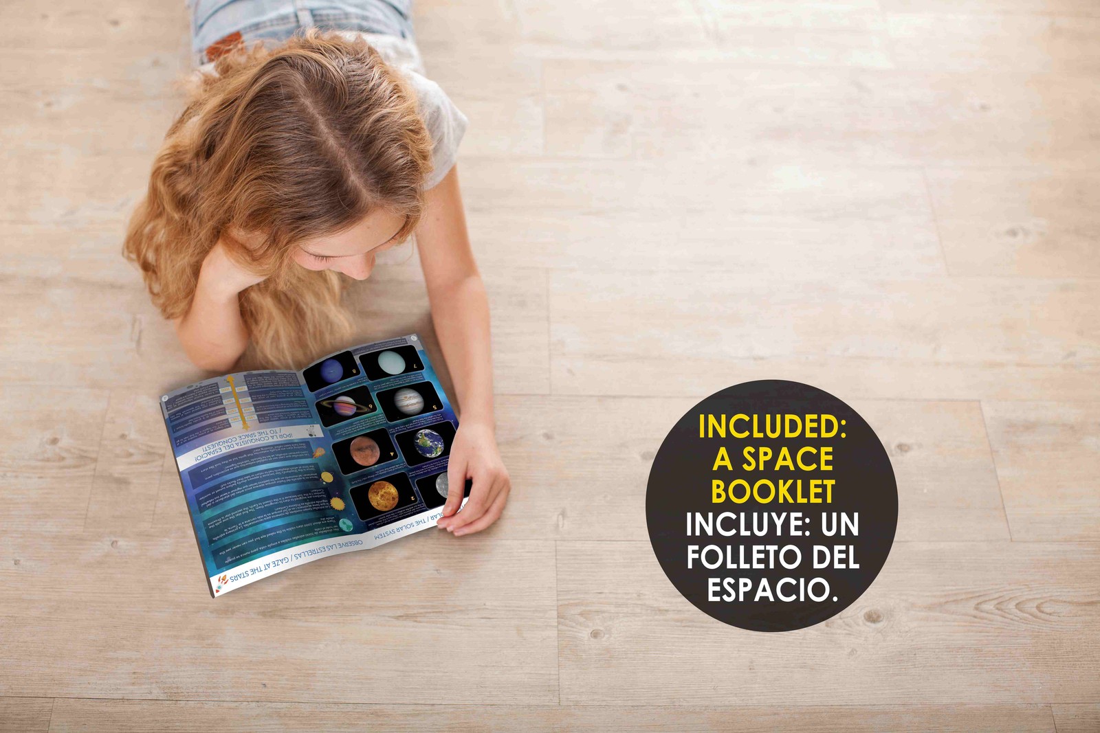Lexibook, Speaking 2-in-1 Constellations and Images Planetarium Projector, bilin