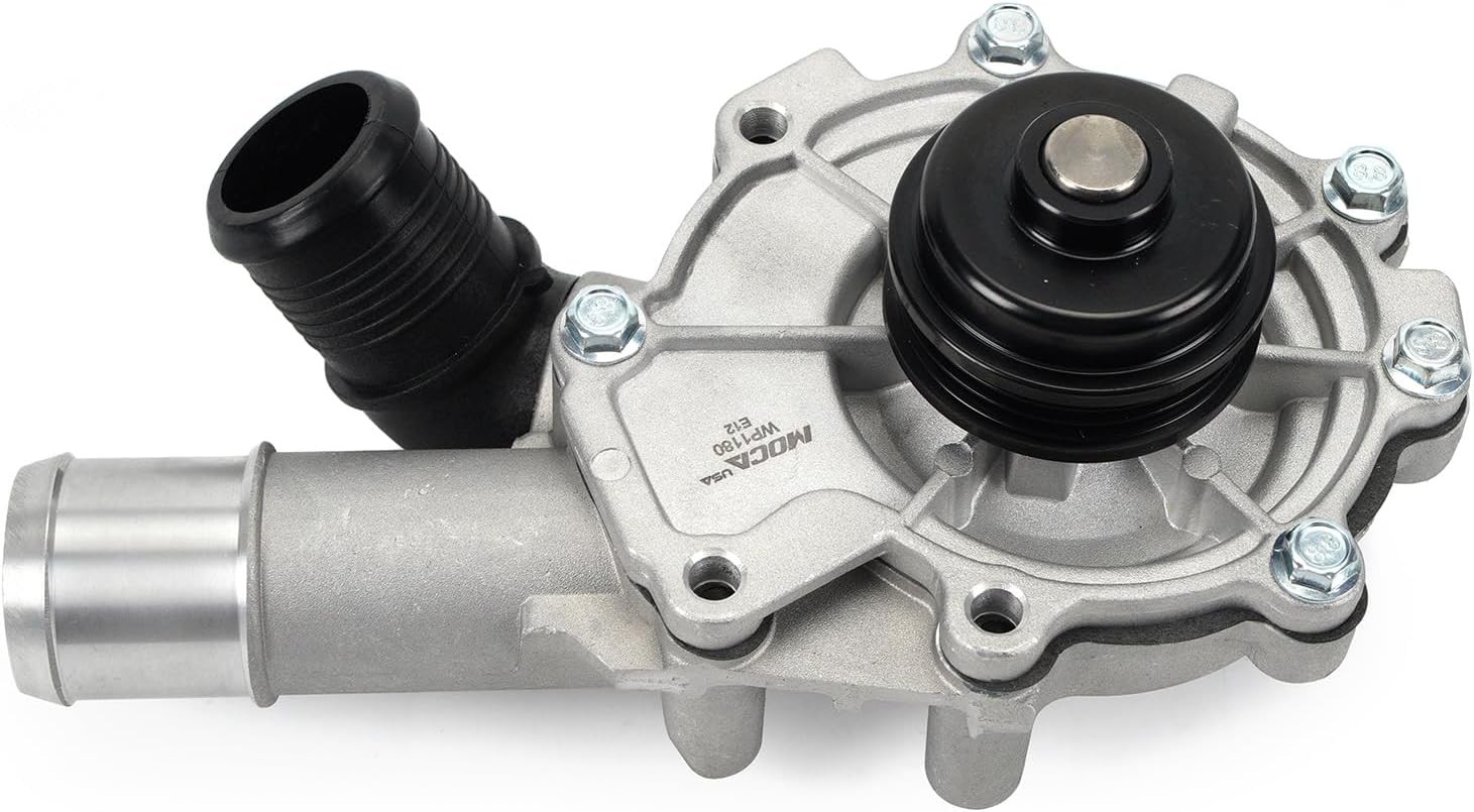 MPLUS 131-2441 Engine Water Pump with Housing fits 2006-2008 for Ford Escape