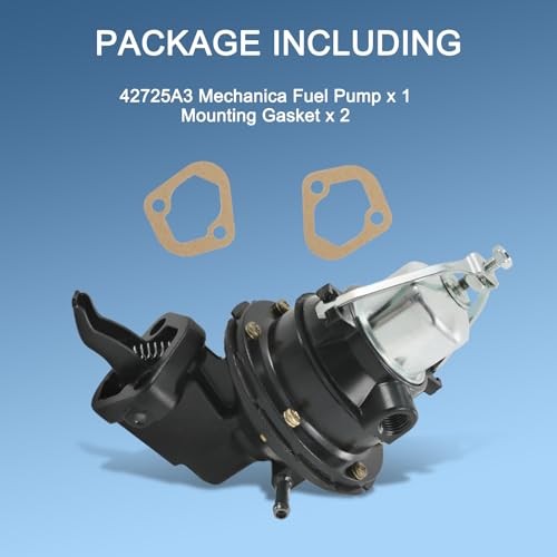 CARMOCAR Fuel Pump Mechanical 8M0073435 replacement for Mercruiser Mercury 120