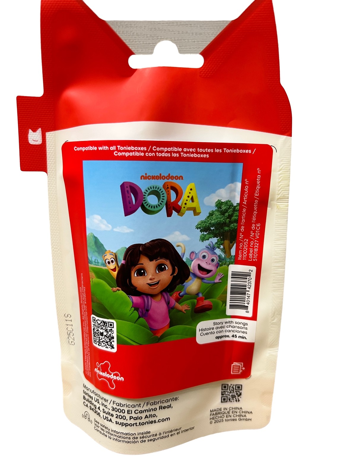 NEW Tonies Dora the Explorer Toniebox Audio Figure Nickelodeon 801414423702