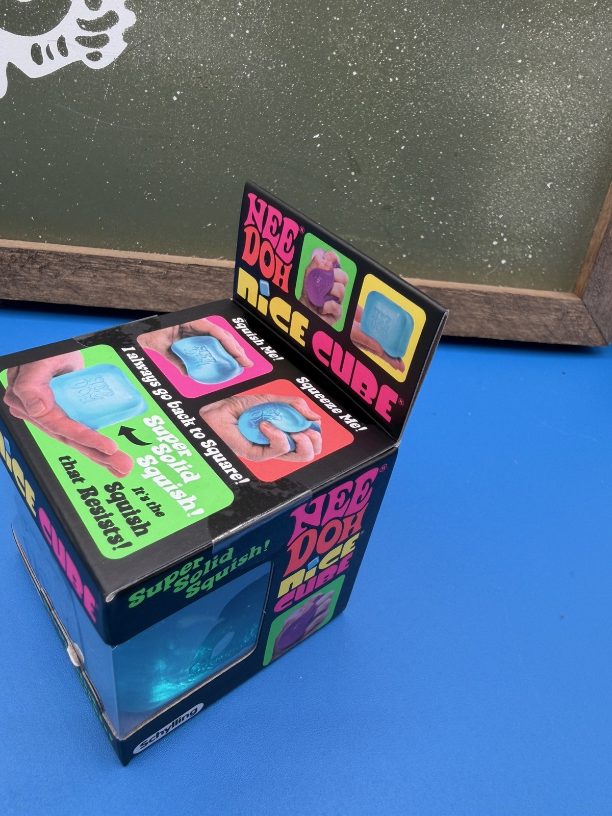 Nee Doh Nice Cube (Blue) Brand New/Factory Sealed needoh