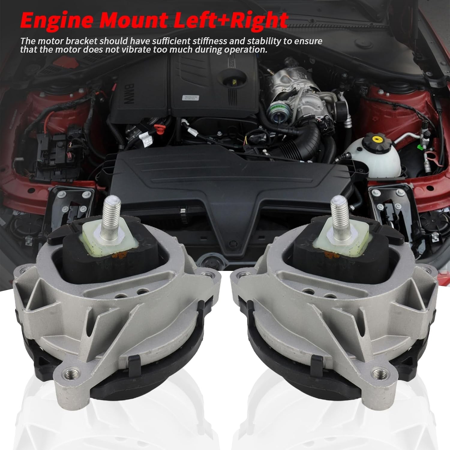 Motor Engine Mount Left+Right for BMW 125i 328i 320i 328i 428i M235i M240i 335i
