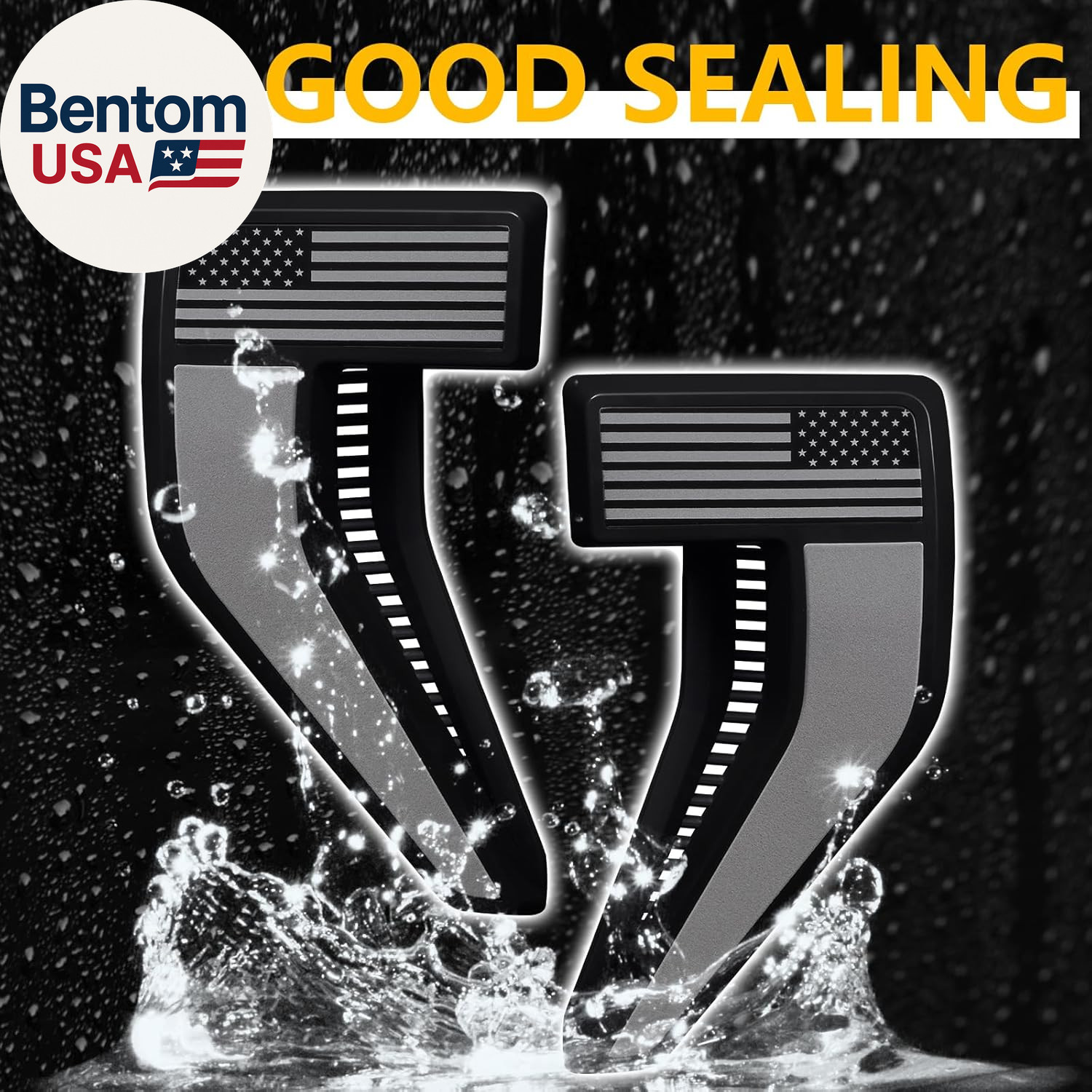 Fender Vent for F150 2021-2025 Fender Emblems Front Fender Badge Side Vent Cover