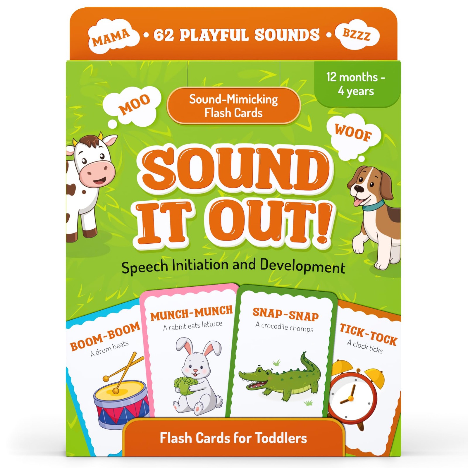 Speech Therapy Toys & Materials for Toddlers 1-3 & 3-4