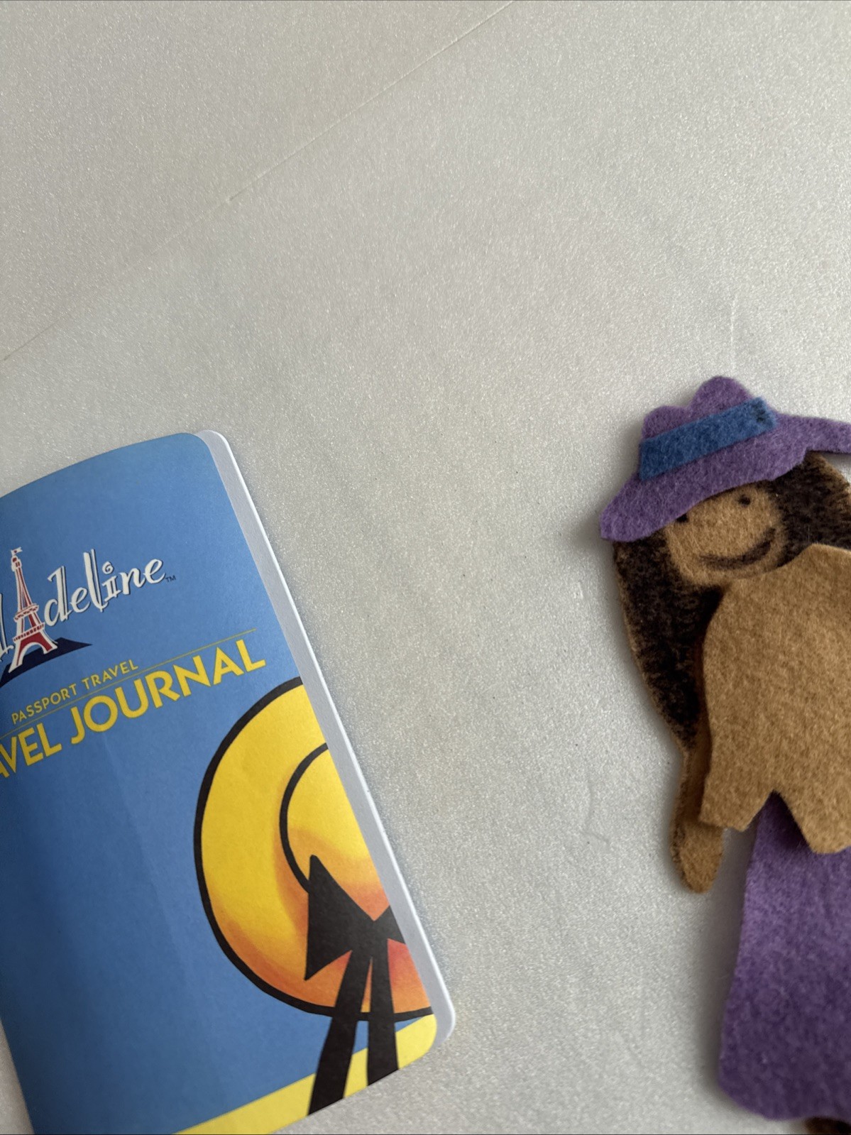 RARE & COLLECTIBLE Madeline Felt Set And Story Pieces: Passport Travel Playset