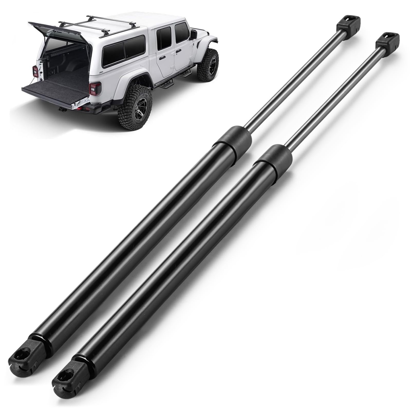 Rear Window Struts for Jeep Wrangler 2011-2018 – Back Glass Lift Supports, 2Pcs