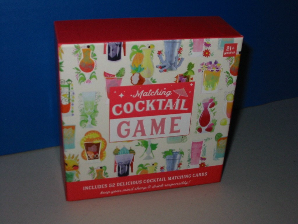 Matching Cocktail Game New Factory Sealed 52 Cards 3 Up