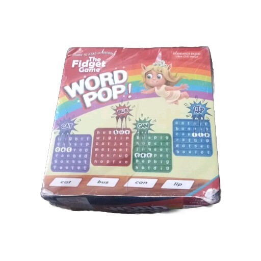 The Fidget Game Sight Words Grades Pre K-3 Learn to Read In Weeks New