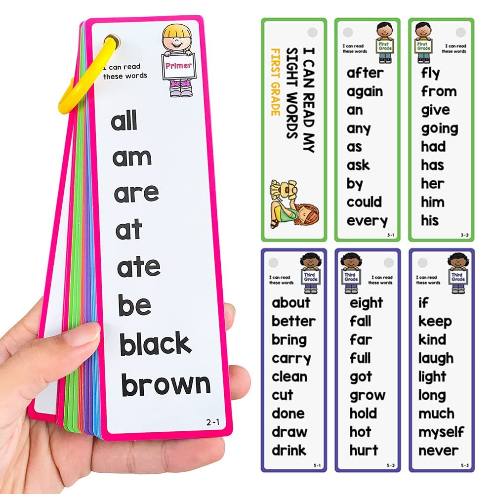 220 Sight Words Flashcards, High Frequency 220 Words, Beginning Reading, Kind…