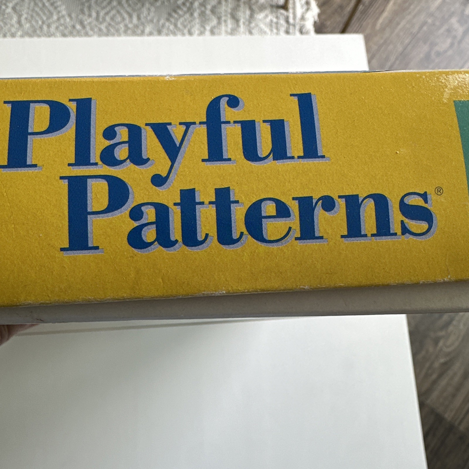 Discovery Toys Playful Patterns Design Activity Vintage 1996 Geometry Prereading