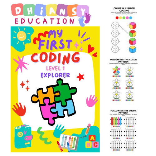 FIRST CODING LEVEL 1 for Children’s / Kids / Toddler Babies / Preschool /Daycare