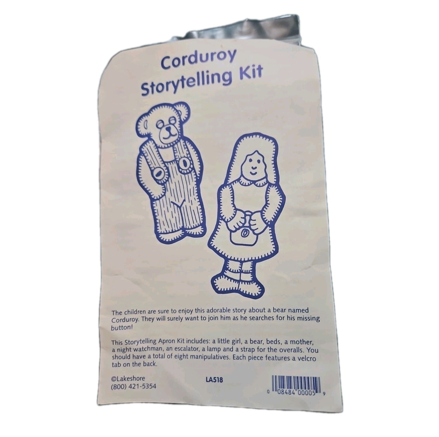 Lakeshore “Corduroy ” Storytelling Kit