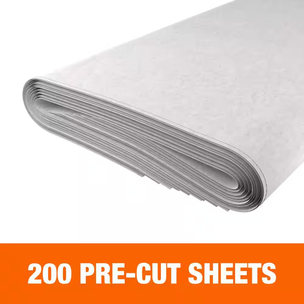 1.8 Ft. X 30 In. 100% Recycled Packing Paper (200-Sheets) (2-Pack)