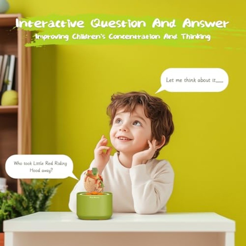 AI Children’s Storytelling Toy Machine – Interactive Audio Player, Combining Com