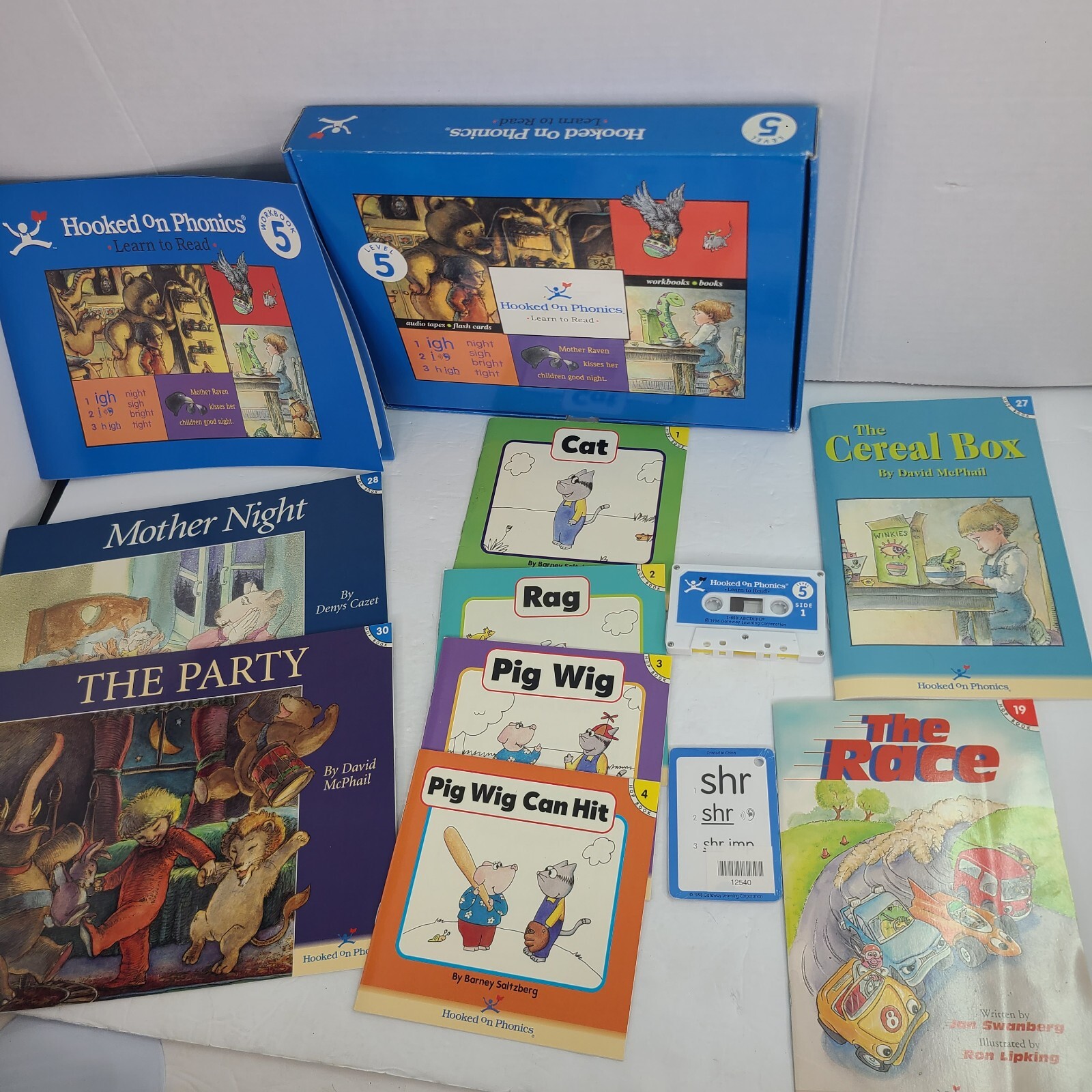 Vintage Hooked On Phonics Level 5 Learning Kit Home Schooling Kit